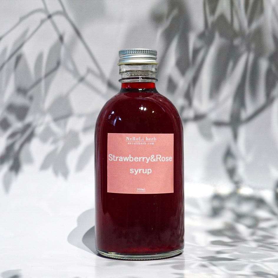 Strawberry&Rose Syrup | NeRoLi herb
