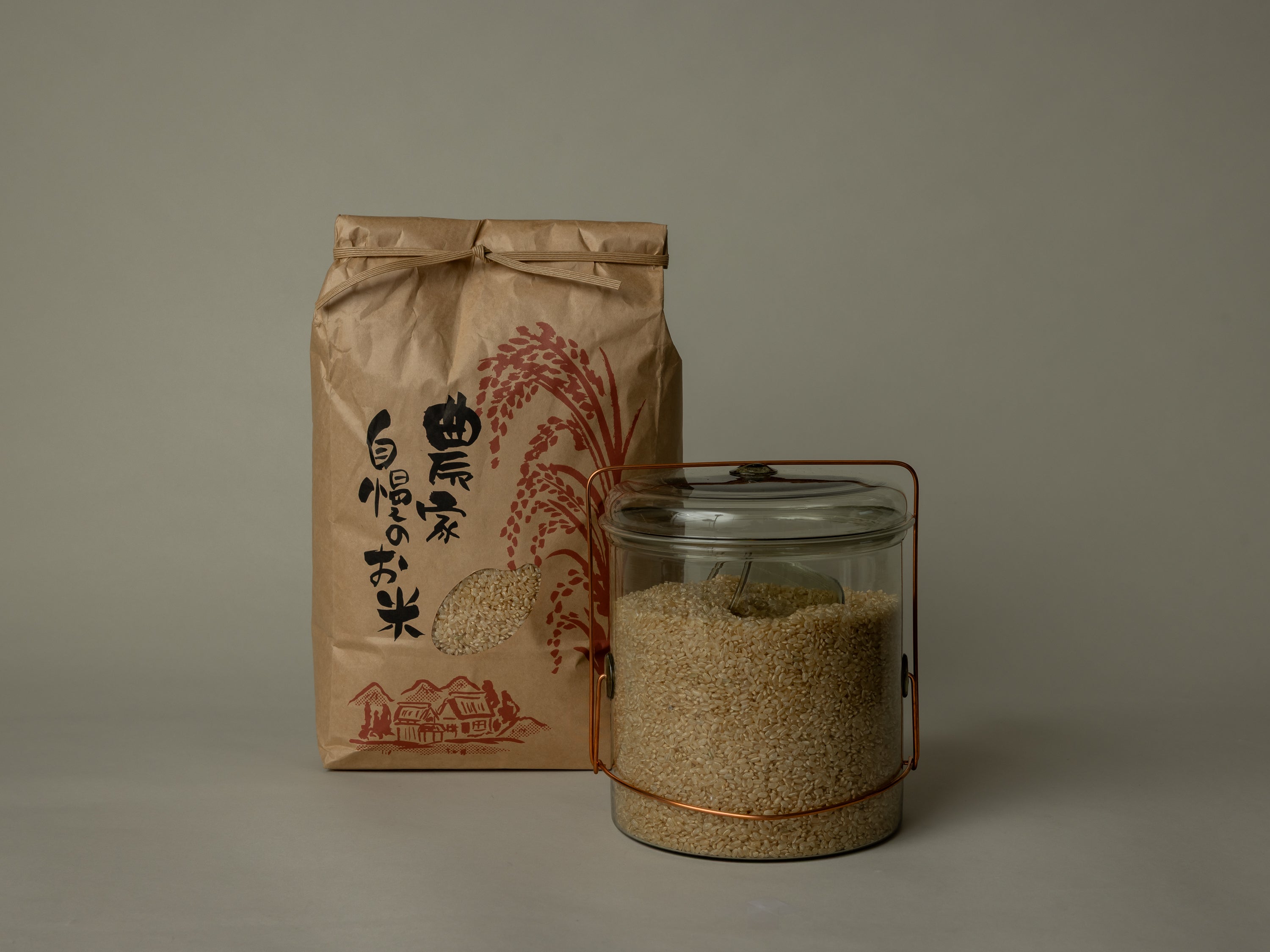 「原点回帰」　お米（新米）