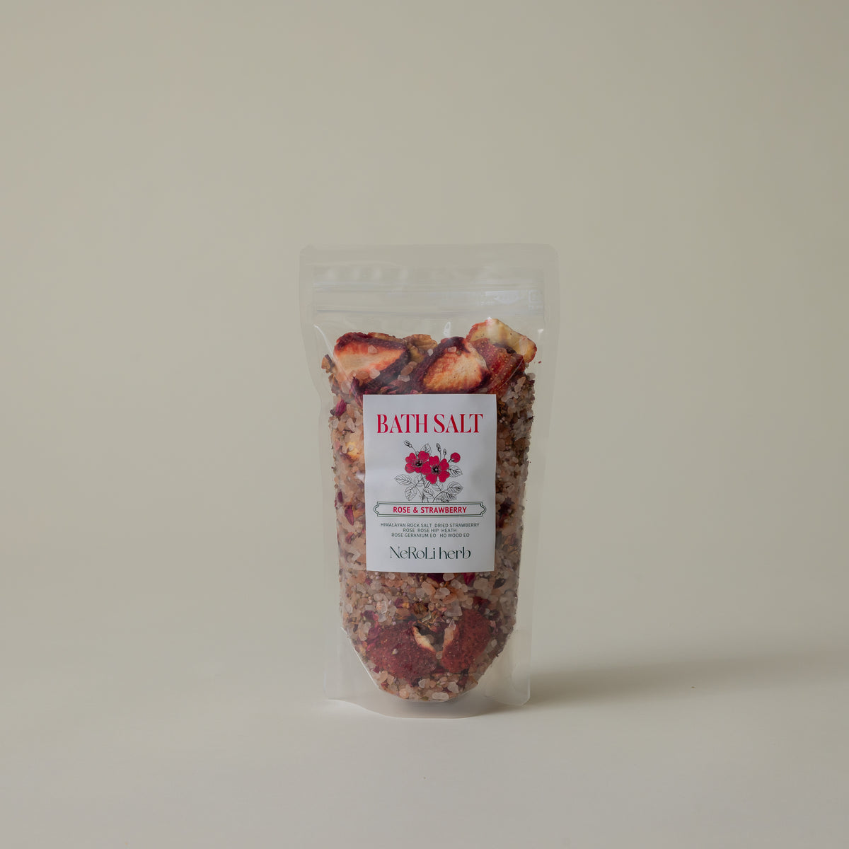 Rose&Strawberry BATH SALT
